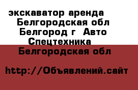 экскаватор аренда JCB - Белгородская обл., Белгород г. Авто » Спецтехника   . Белгородская обл.